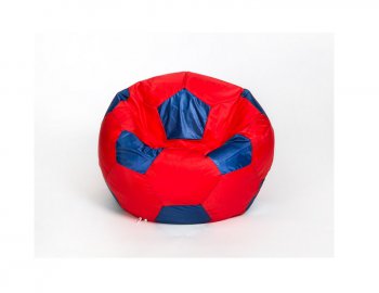 Кресло-мешок Мяч малый красно-синее в Чебаркуле - chebarkul.mebel-74.com | фото