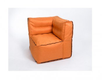 Модульное кресло Комфорт Колор угловое оранжевое в Чебаркуле - chebarkul.mebel-74.com | фото
