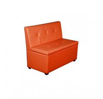 Кухонный диван Уют 1400 Оранжевый в Чебаркуле - chebarkul.mebel-74.com | фото