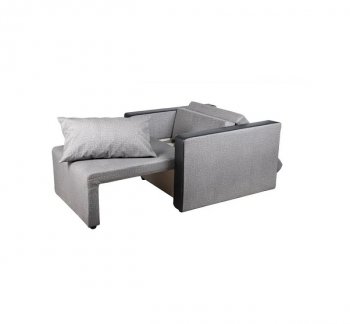 Кресло-кровать Милена с подлокотниками Серый в Чебаркуле - chebarkul.mebel-74.com | фото