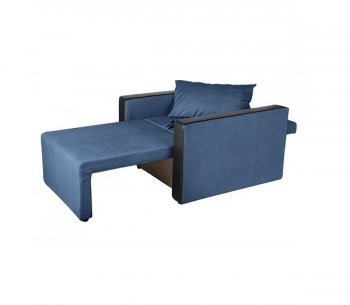 Кресло-кровать Милена с подлокотниками Синий в Чебаркуле - chebarkul.mebel-74.com | фото