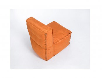 Модульное кресло Комфорт Колор прямое оранжевое в Чебаркуле - chebarkul.mebel-74.com | фото