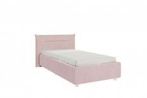 АЛЬБА Кровать 0,9 (нежно-розовый) в Чебаркуле - chebarkul.mebel-74.com | фото