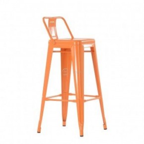 Барный стул Barneo N-242 Tolix Style 2003 Оранжевый в Чебаркуле - chebarkul.mebel-74.com | фото
