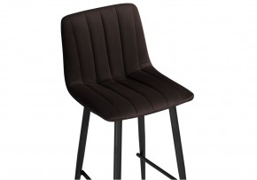 Барный стул Дани коричневый / черный в Чебаркуле - chebarkul.mebel-74.com | фото
