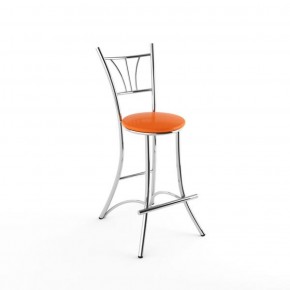 Барный стул Трилогия оранжевый-843 в Чебаркуле - chebarkul.mebel-74.com | фото