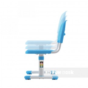 Комплект парта + стул трансформеры Cantare Blue в Чебаркуле - chebarkul.mebel-74.com | фото