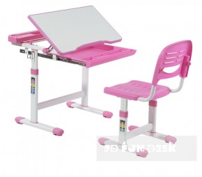 Комплект парта + стул трансформеры Cantare Pink в Чебаркуле - chebarkul.mebel-74.com | фото