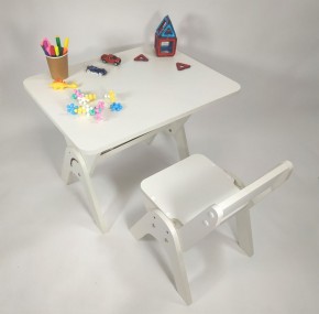Детский растущий стол-парта и стул Я САМ "Умка" (Белый) в Чебаркуле - chebarkul.mebel-74.com | фото