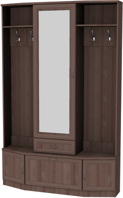 Шкаф для прихожей с зеркалом арт.600 в Чебаркуле - chebarkul.mebel-74.com | фото