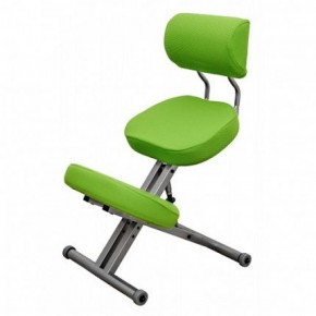 Коленный стул со спинкой Smartstool КМ01ВМ + Чехлы в Чебаркуле - chebarkul.mebel-74.com | фото