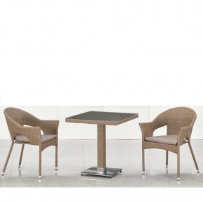 Комплект мебели T605SWT/Y79B-W56 Light Brown (2+1) в Чебаркуле - chebarkul.mebel-74.com | фото