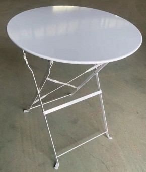 Комплект садовой мебели OTS-001R (стол + 2 стула) металл в Чебаркуле - chebarkul.mebel-74.com | фото