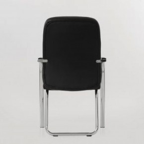 Кресло Barneo K-16 для посетителей и переговорных (черный) в Чебаркуле - chebarkul.mebel-74.com | фото