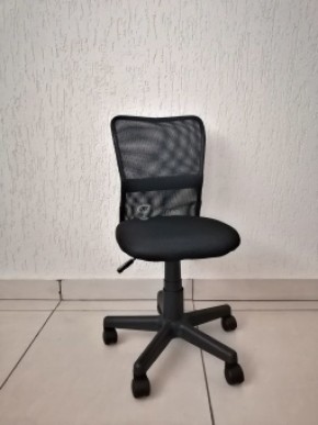 Кресло Barneo K-401 детское (черная ткань/сетка) в Чебаркуле - chebarkul.mebel-74.com | фото