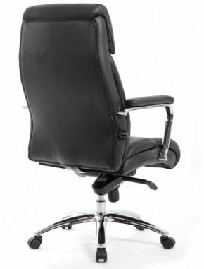 Кресло BRABIX PREMIUM "Phaeton EX-502" (кожа с компаньоном, хром, черное) 530882 в Чебаркуле - chebarkul.mebel-74.com | фото