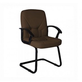 Кресло ЧИП ультра 365 (коричневый) на полозьях в Чебаркуле - chebarkul.mebel-74.com | фото