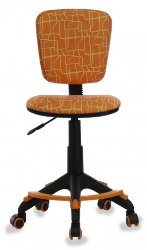 Кресло детское Бюрократ CH-204-F/GIRAFFE оранжевый в Чебаркуле - chebarkul.mebel-74.com | фото