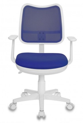 Кресло детское Бюрократ CH-W797/BL/TW-10 синий в Чебаркуле - chebarkul.mebel-74.com | фото