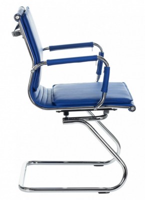 Кресло для посетителя Бюрократ CH-993-Low-V/blue синий в Чебаркуле - chebarkul.mebel-74.com | фото