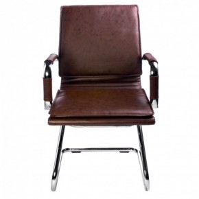 Кресло для посетителя Бюрократ CH-993-Low-V/Brown коричневый в Чебаркуле - chebarkul.mebel-74.com | фото