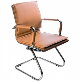 Кресло для посетителя Бюрократ CH-993-Low-V/Camel светло-коричневый в Чебаркуле - chebarkul.mebel-74.com | фото