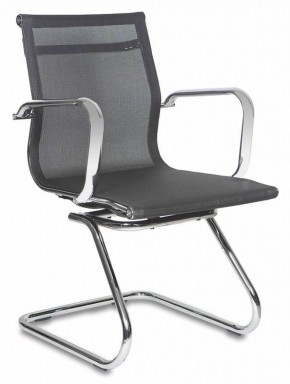 Кресло для посетителя Бюрократ CH-993-LOW-V/M01 черный в Чебаркуле - chebarkul.mebel-74.com | фото