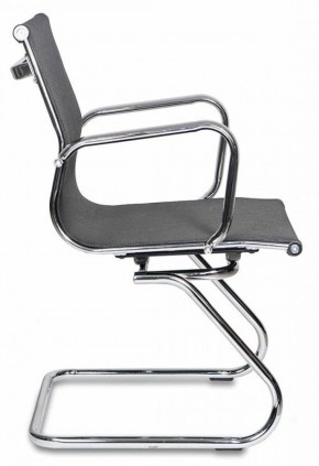 Кресло для посетителя Бюрократ CH-993-LOW-V/M01 черный в Чебаркуле - chebarkul.mebel-74.com | фото