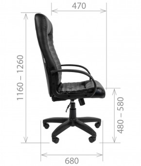 Кресло для руководителя CHAIRMAN 480 LT (Экокожа) в Чебаркуле - chebarkul.mebel-74.com | фото