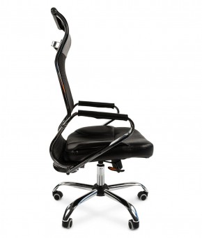 Кресло для руководителя CHAIRMAN 700 (Сетка) Черное в Чебаркуле - chebarkul.mebel-74.com | фото