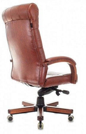 Кресло для руководителя T-9928WALNUT/CHOK в Чебаркуле - chebarkul.mebel-74.com | фото