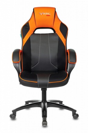 Кресло игровое Бюрократ VIKING 2 AERO ORANGE черный/оранжевый в Чебаркуле - chebarkul.mebel-74.com | фото