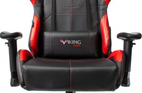 Кресло игровое Бюрократ VIKING 5 AERO RED черный/красный в Чебаркуле - chebarkul.mebel-74.com | фото