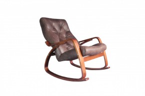 Кресло качалка Гранд 103-З-Ш Шоколад в Чебаркуле - chebarkul.mebel-74.com | фото