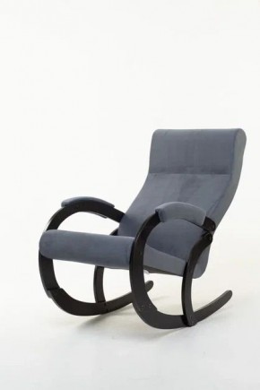 Кресло-качалка КОРСИКА 34-Т-AN (темно-синий) в Чебаркуле - chebarkul.mebel-74.com | фото