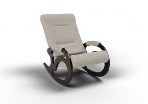 Кресло-качалка Вилла 11-Т-ГР (ткань/венге) ГРАФИТ в Чебаркуле - chebarkul.mebel-74.com | фото