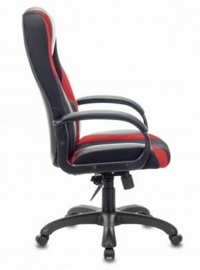 Кресло компьютерное BRABIX PREMIUM "Rapid GM-102" (экокожа/ткань, черное/красное) 532107 в Чебаркуле - chebarkul.mebel-74.com | фото