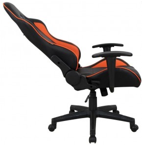 Кресло компьютерное BRABIX "GT Racer GM-100" (черное/оранжевое) 531925 в Чебаркуле - chebarkul.mebel-74.com | фото