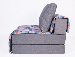 Кресло-кровать бескаркасное Харви (серый-сноу деним) в Чебаркуле - chebarkul.mebel-74.com | фото