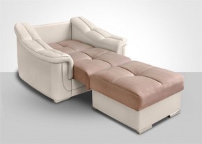 Кресло-кровать + Пуф Кристалл (ткань до 300) НПБ в Чебаркуле - chebarkul.mebel-74.com | фото