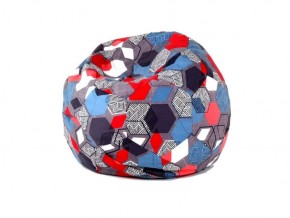 Кресло-мешок Мяч M (Geometry Slate) в Чебаркуле - chebarkul.mebel-74.com | фото