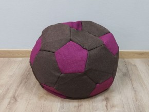 Кресло-мешок Мяч S (Savana Chocolate-Savana Berry) в Чебаркуле - chebarkul.mebel-74.com | фото