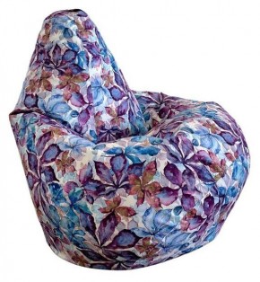 Кресло-мешок Цветы L в Чебаркуле - chebarkul.mebel-74.com | фото