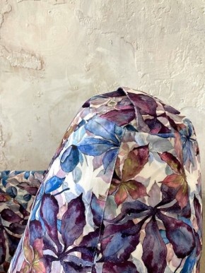 Кресло-мешок Цветы L в Чебаркуле - chebarkul.mebel-74.com | фото