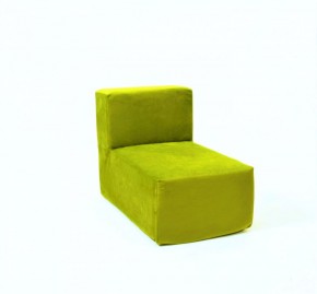 Кресло-модуль бескаркасное Тетрис 30 (Зеленый) в Чебаркуле - chebarkul.mebel-74.com | фото