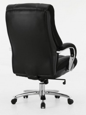 Кресло офисное BRABIX PREMIUM "Bomer HD-007" (рециклированная кожа, хром, черное) 531939 в Чебаркуле - chebarkul.mebel-74.com | фото