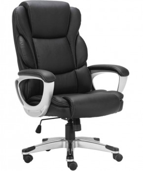 Кресло офисное BRABIX PREMIUM "Rest EX-555" (пружинный блок, экокожа, черное) 531938 в Чебаркуле - chebarkul.mebel-74.com | фото