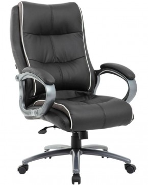 Кресло офисное BRABIX PREMIUM "Strong HD-009" (экокожа черная, ткань серая) 531945 в Чебаркуле - chebarkul.mebel-74.com | фото
