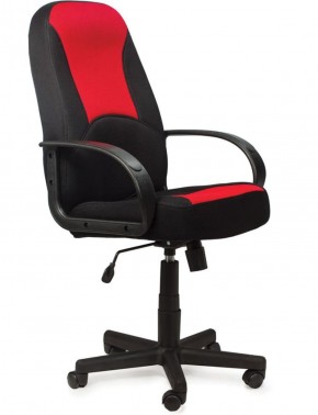 Кресло офисное BRABIX "City EX-512", ткань черная/красная, TW, 531408 в Чебаркуле - chebarkul.mebel-74.com | фото