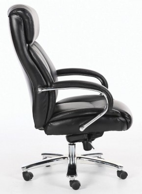 Кресло офисное BRABIX "Direct EX-580" (хром/рециклированная кожа/черное) 531824 в Чебаркуле - chebarkul.mebel-74.com | фото